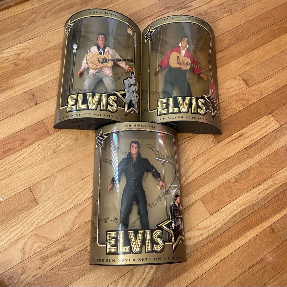 Mint Condition Elvis Presley Collectable Dolls
